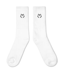 Alternative view of Lone Wolf White Athletic Sock