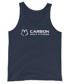 Alternative view of Men's Classic Tank Top (White Print)