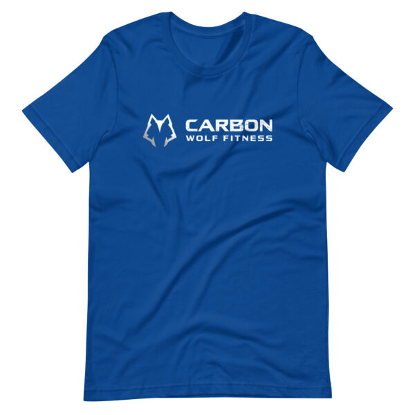 Women's Carbon Wolf Classic T Shirt White Print - Image 8