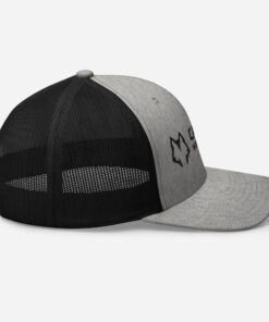 Classic Trucker Cap (Black Print) - Image 13