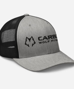 Classic Trucker Cap (Black Print) - Image 12