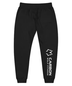 Men's Classic Sweatpants (White Print) - Image 4