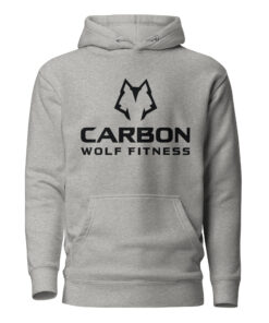 Women's Alpha Wolf Hoodie (Black Print) - Image 7