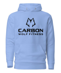 Women's Alpha Wolf Hoodie (Black Print) - Image 6