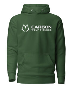 Men's Classic Hoodie (White Print)