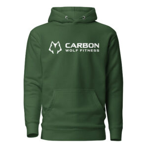 Men's Classic Hoodie (White Print)