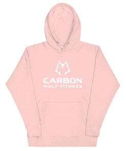 Women's Alpha Wolf Hoodie (White Print) - Image 29