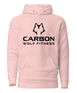 Women's Alpha Wolf Hoodie (Black Print) - Image 8