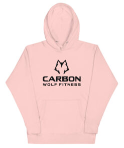 Women's Alpha Wolf Hoodie (Black Print) - Image 18