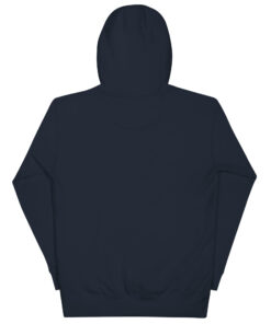 Women's Alpha Wolf Hoodie (White Print) - Image 14