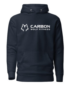 Women's Classic Hoodie (White Print) - Image 3