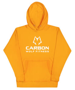 Women's Alpha Wolf Hoodie (White Print) - Image 23