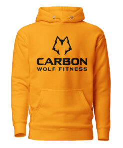 Women's Alpha Wolf Hoodie (Black Print) - Image 5