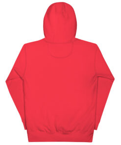 Women's Alpha Wolf Hoodie (White Print) - Image 22