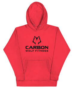 Women's Alpha Wolf Hoodie (Black Print) - Image 14