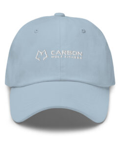 Classic Dad Hat (White Print) - Image 4