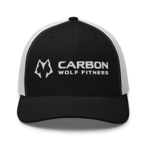 Classic Trucker Cap (White Print)