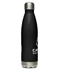Stainless Steel Water Bottle (Black) - Image 7