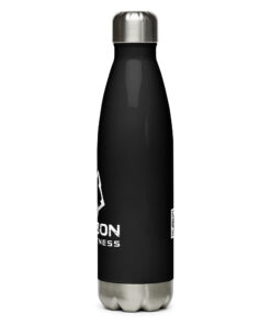 Stainless Steel Water Bottle (Black) - Image 4