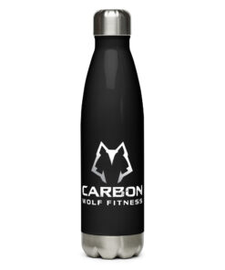 Stainless Steel Water Bottle (Black) - Image 5