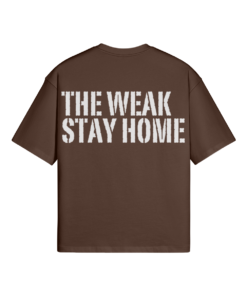 The Weak Stay Home Oversized T-shirt - Image 11
