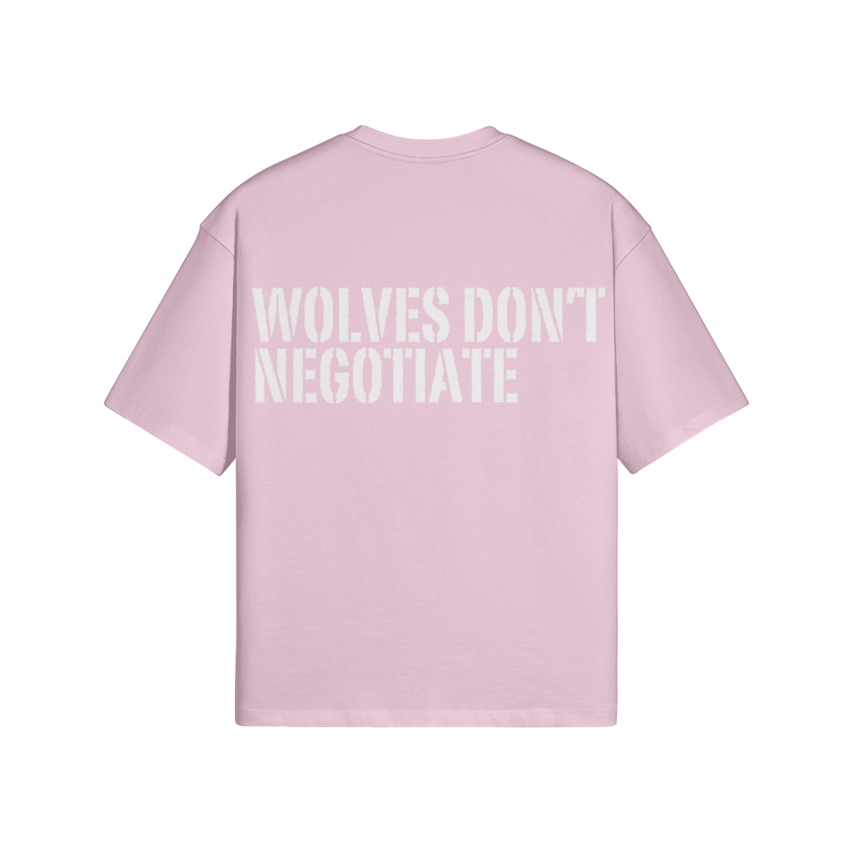 Wolves Don't Negotiate Oversized T-shirt - Image 15