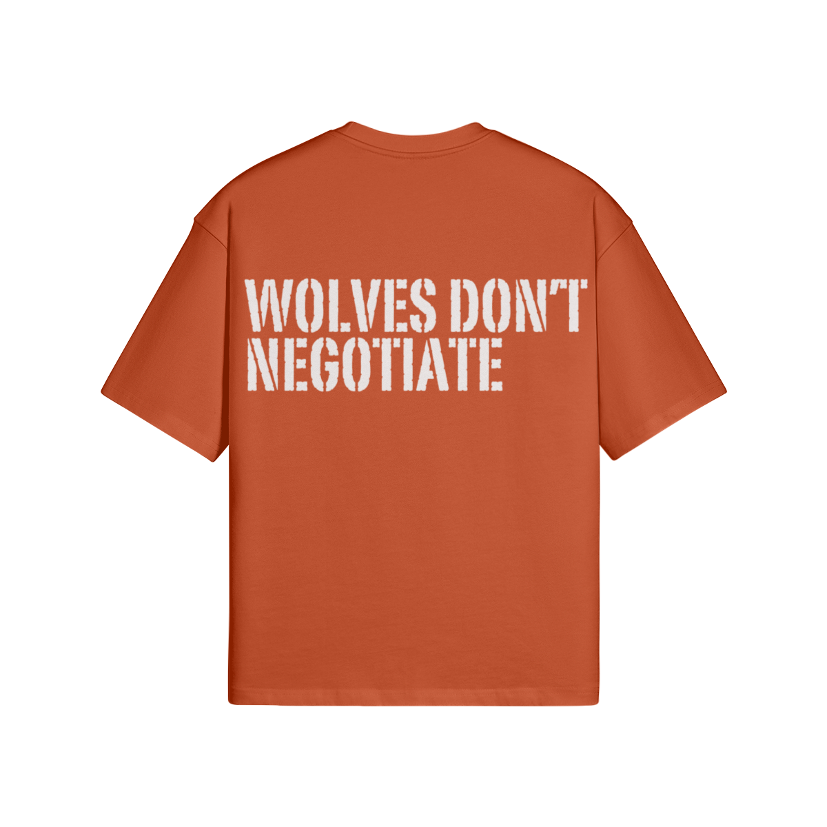 Wolves Don't Negotiate Oversized T-shirt - Image 13