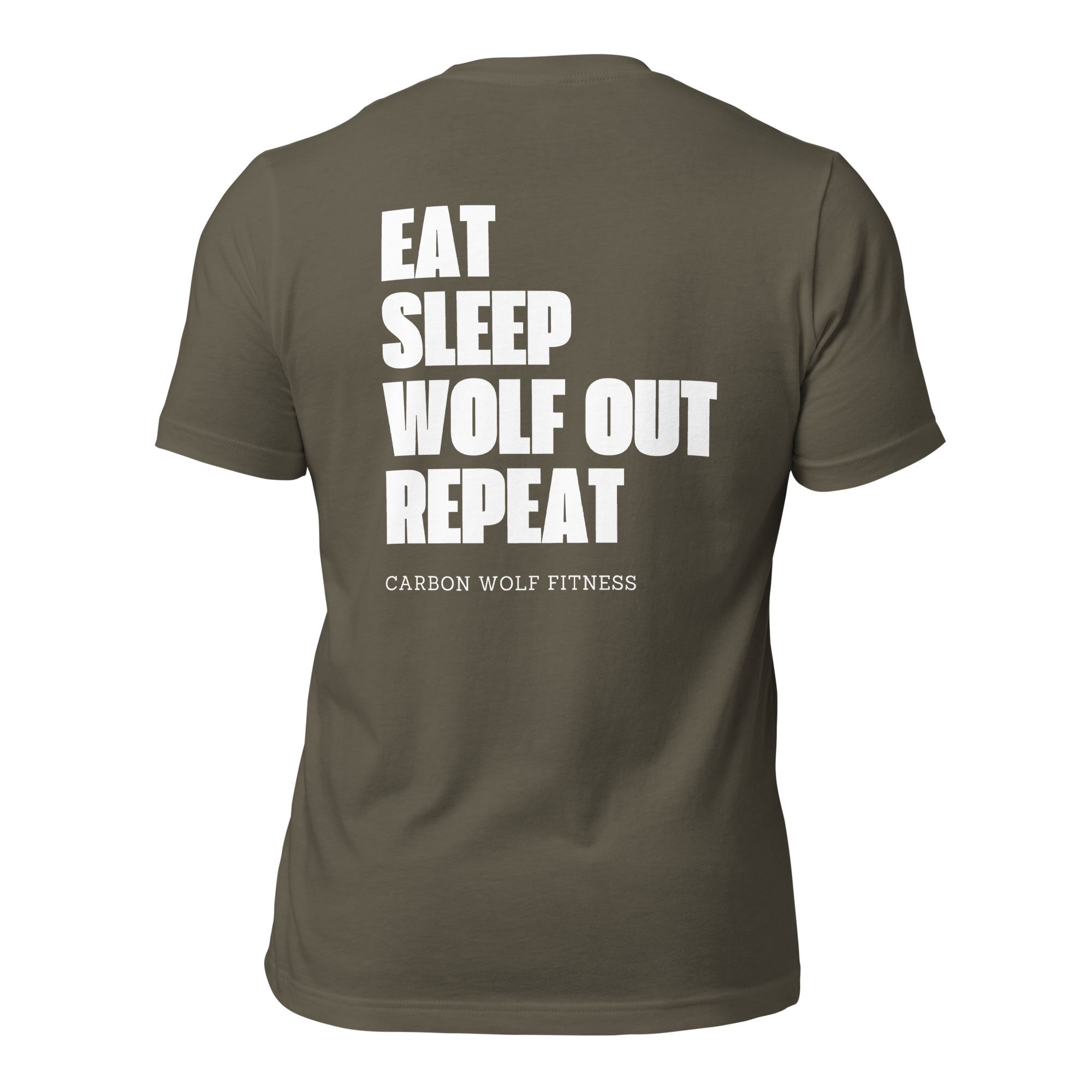 Men's Eat Sleep Wolfout Repeat T-shirt