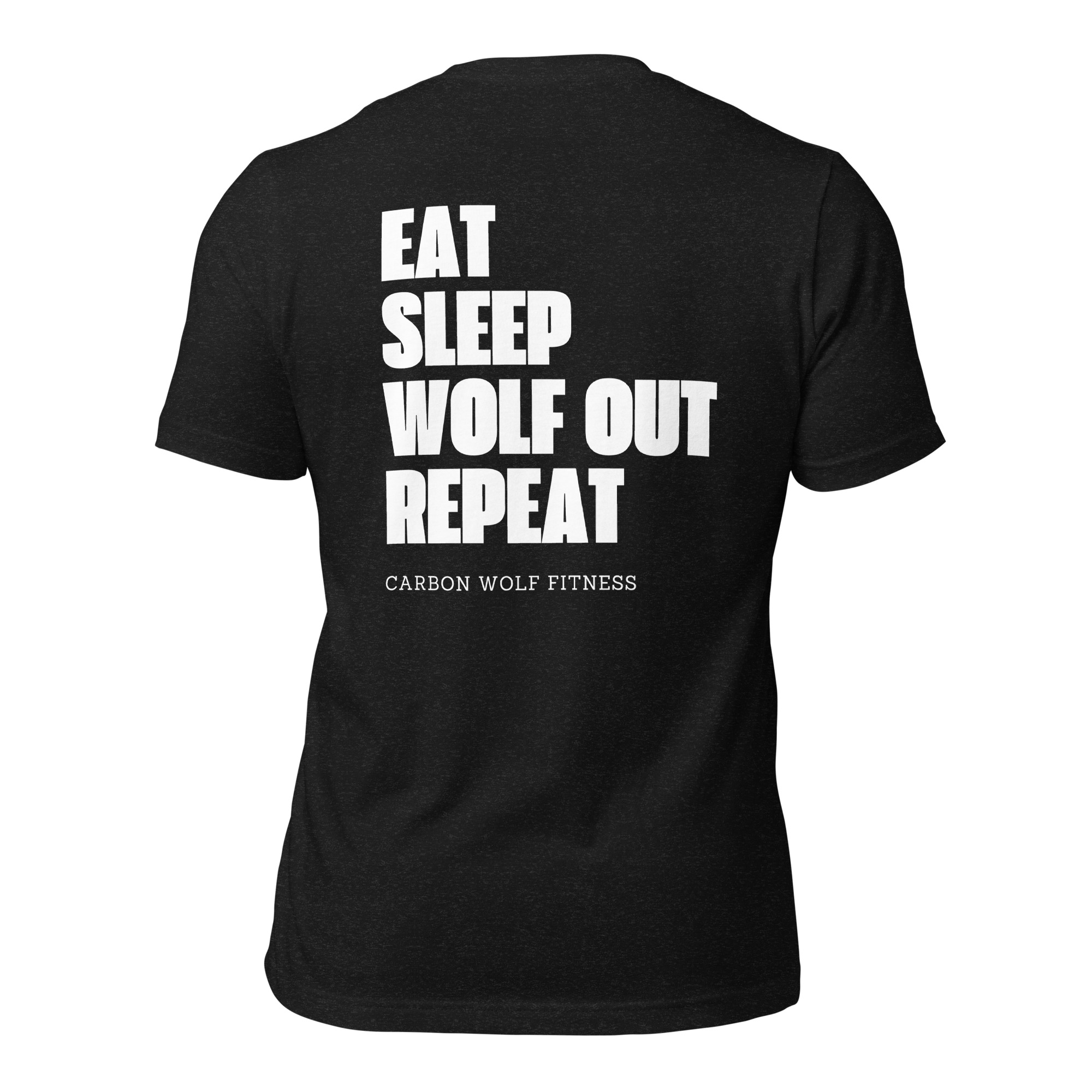 Men's Eat Sleep Wolfout Repeat T-shirt - Image 3