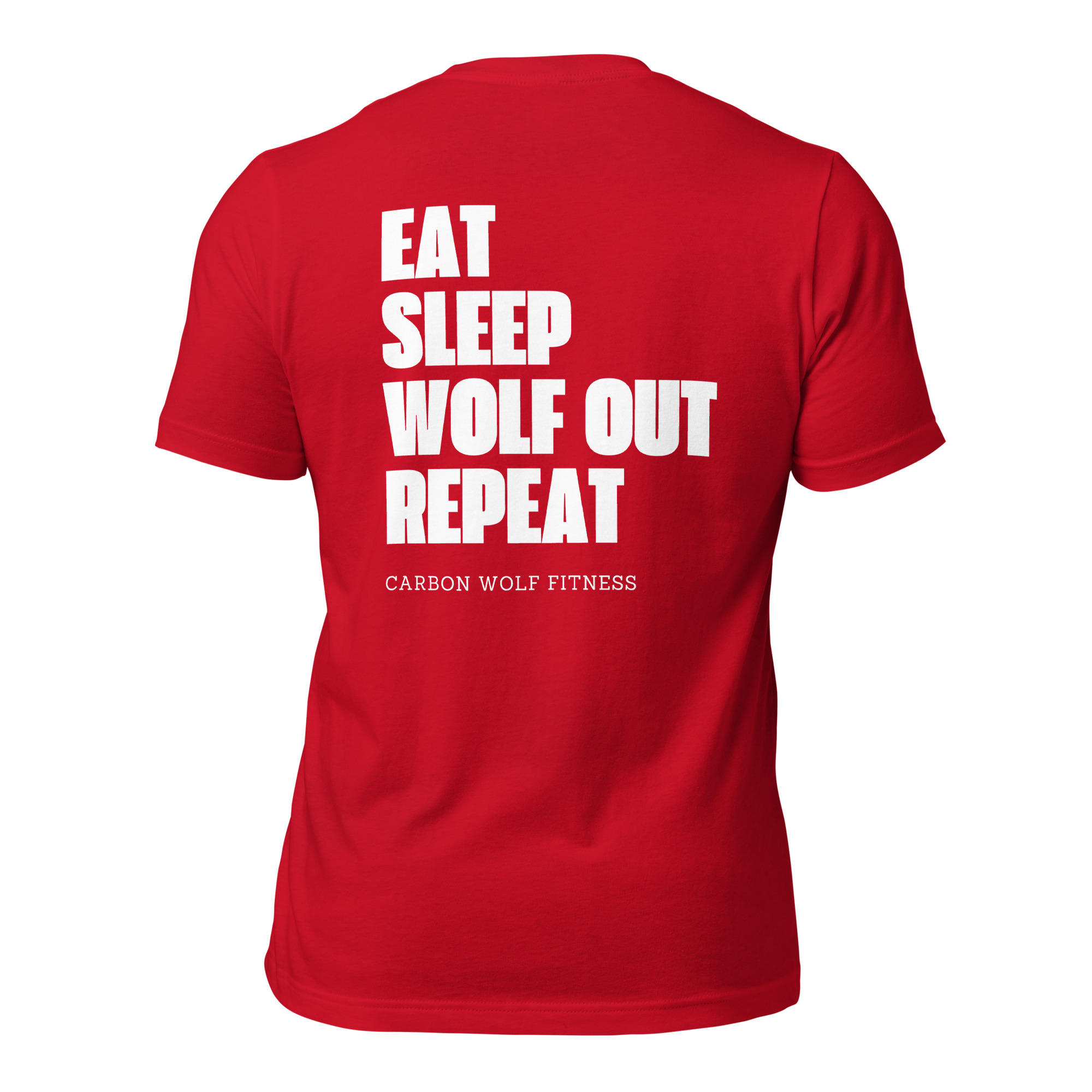 Men's Eat Sleep Wolfout Repeat T-shirt - Image 7