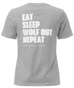 Women's Eat Sleep Wolfout Repeat Tshirt - Image 14