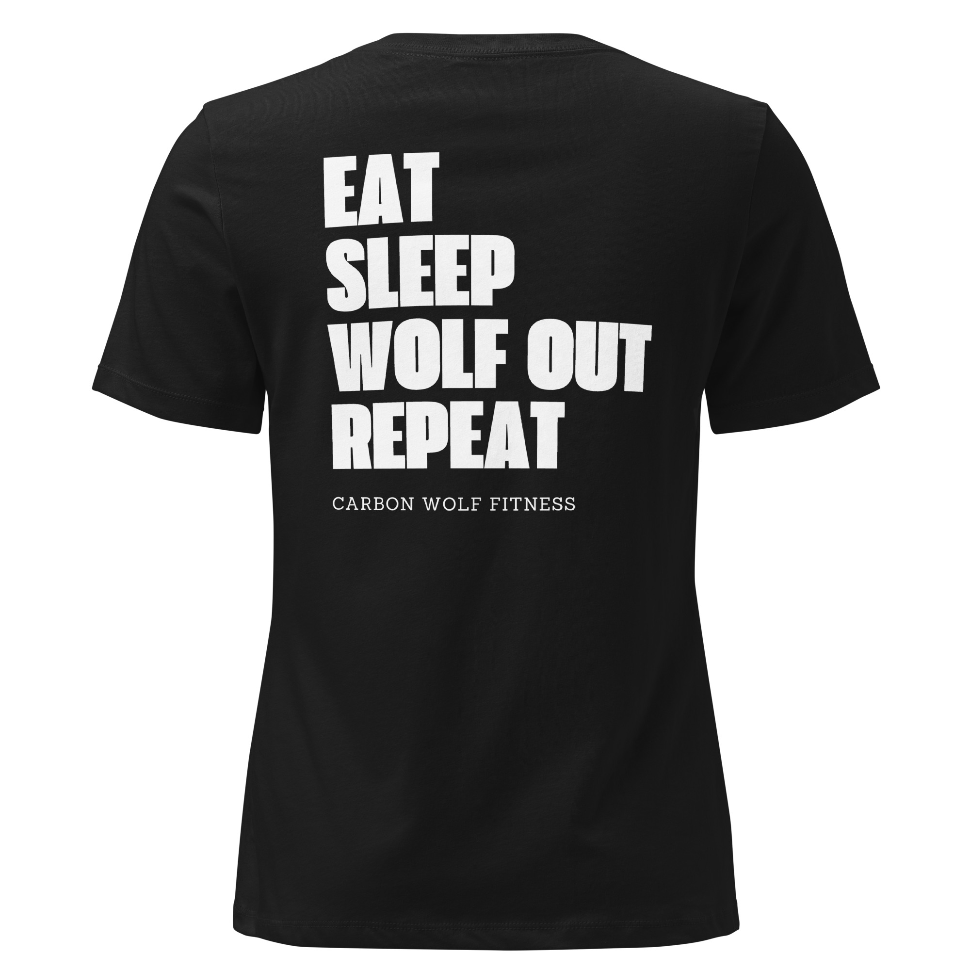 Women's Eat Sleep Wolfout Repeat Tshirt - Image 6