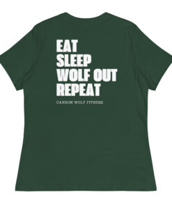 Women's Eat Sleep Wolfout Repeat Tshirt - Image 21