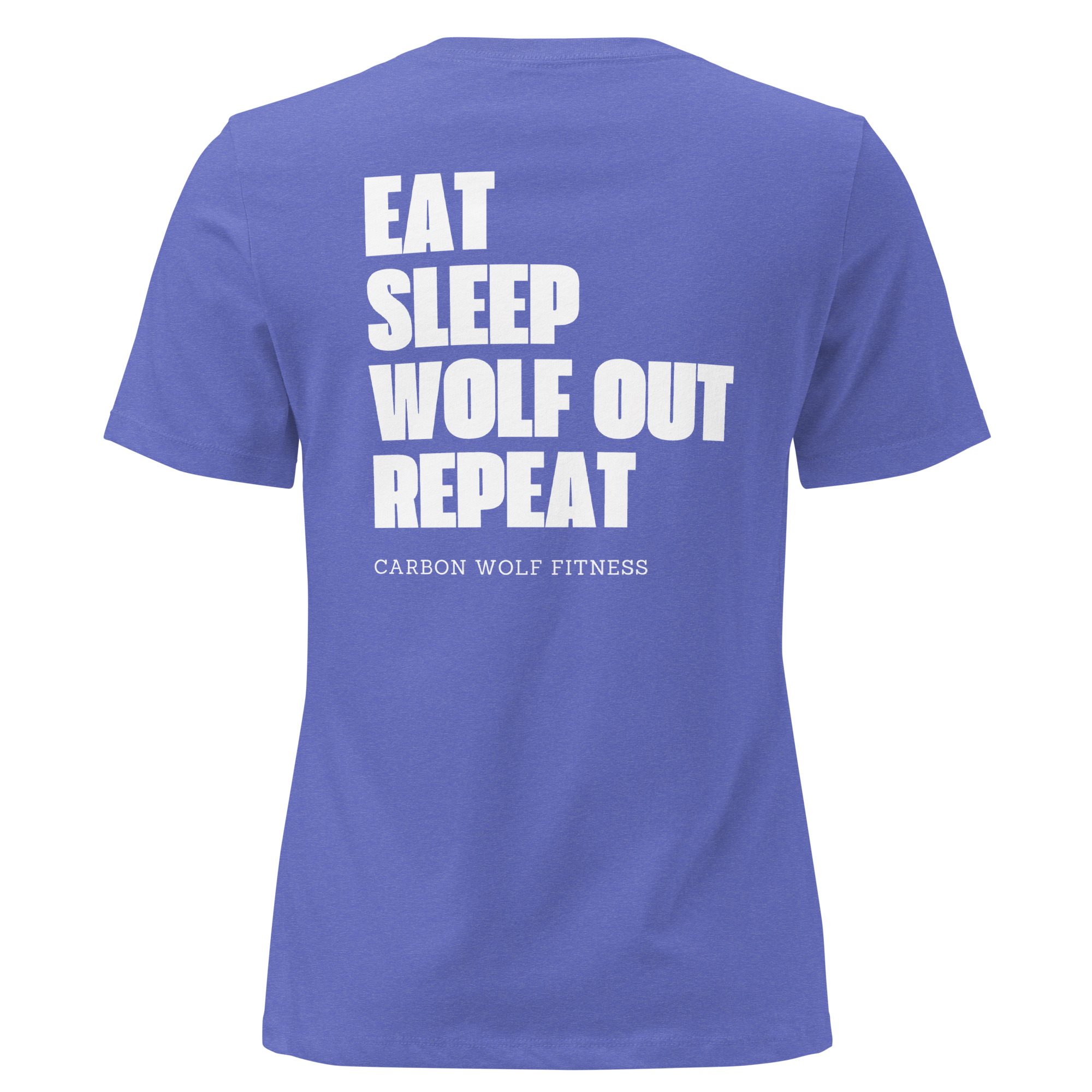 Women's Eat Sleep Wolfout Repeat Tshirt