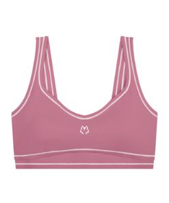 Women’s Lone Wolf Topstitching Yoga Sports Bra