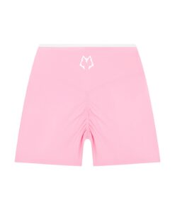 Women’s Lone Wolf High Rise Color Block Yoga Shorts - Image 4