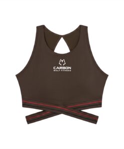 Women’s Criss-Cross Band Sports Bra (WP) - Image 3