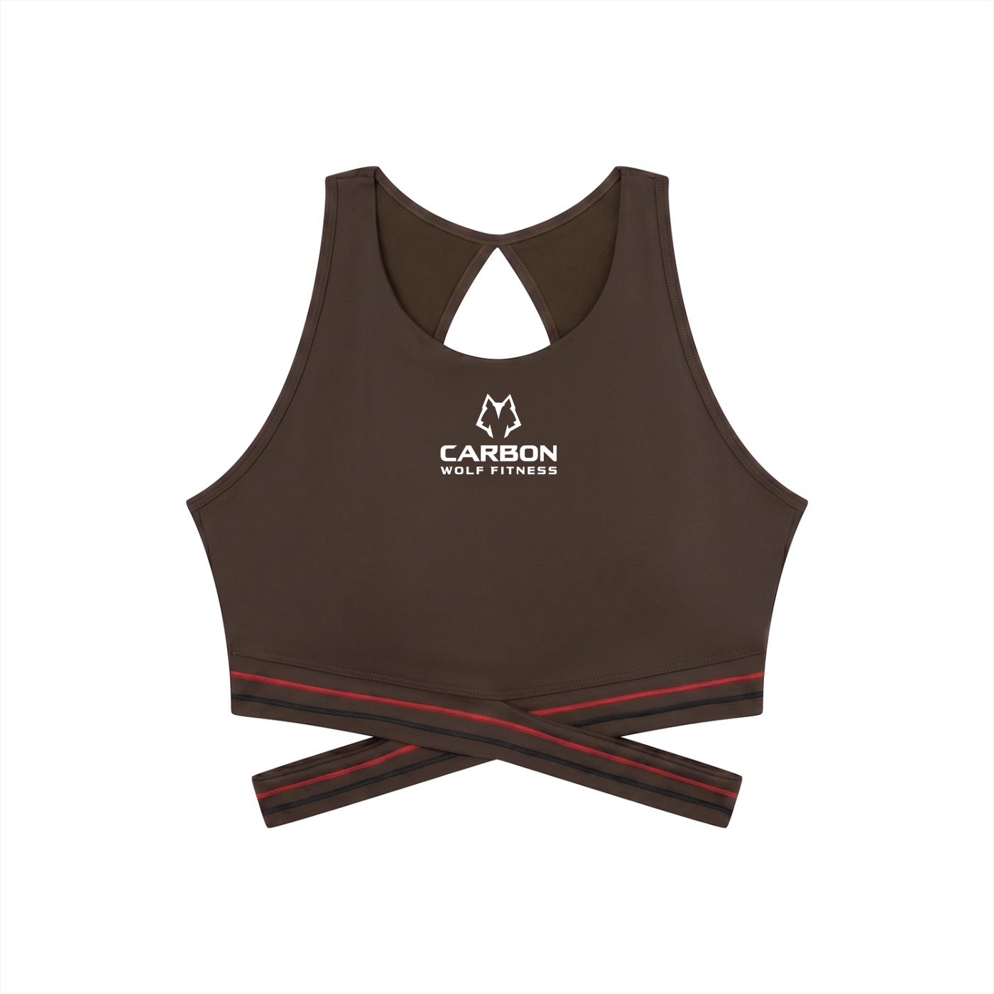 Women’s Criss-Cross Band Sports Bra (WP) - Image 3