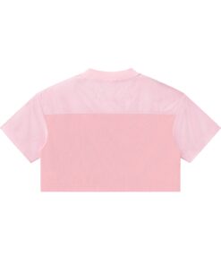 Women’s Cropped Paneled V-Neck Jersey - Image 4