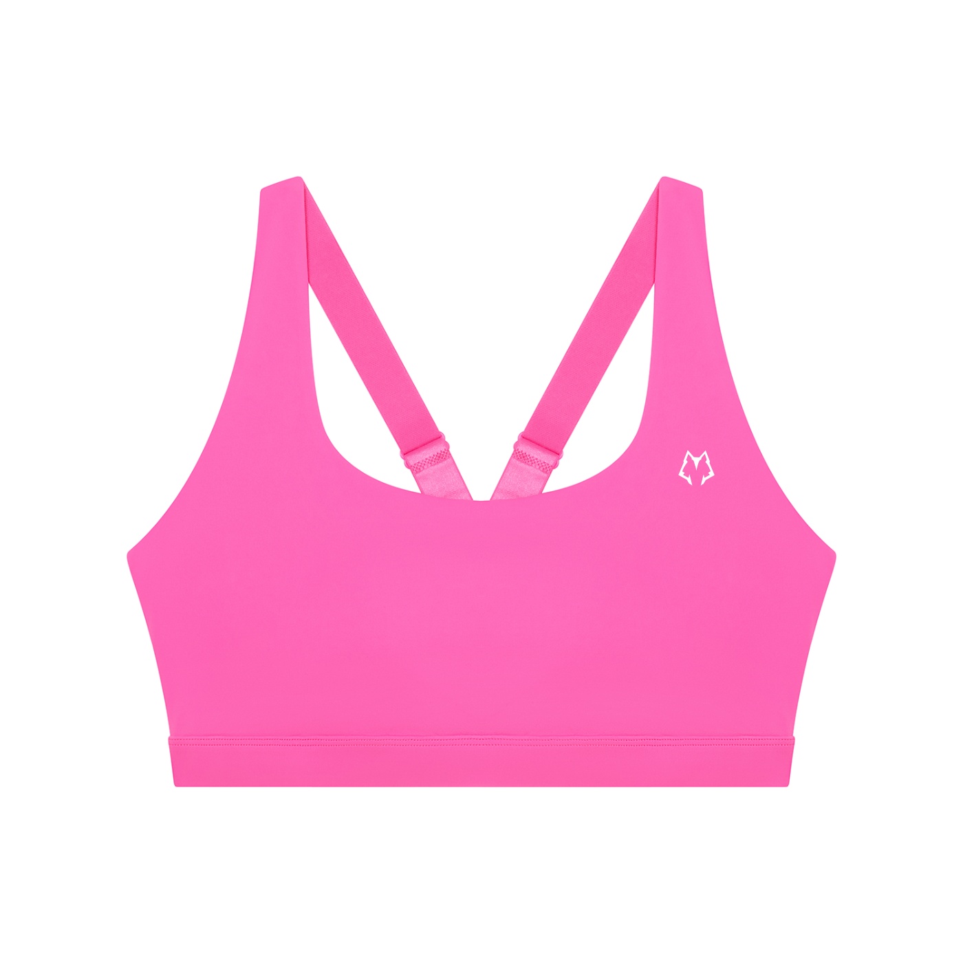 Women’s Lone Wolf Padded Adjustable Yoga Sports Bra