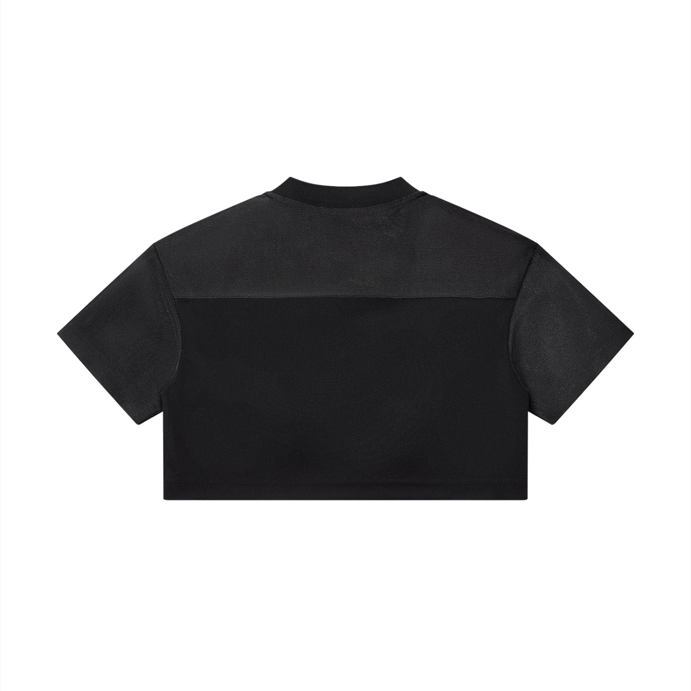 Women’s Cropped Paneled V-Neck Jersey - Image 2