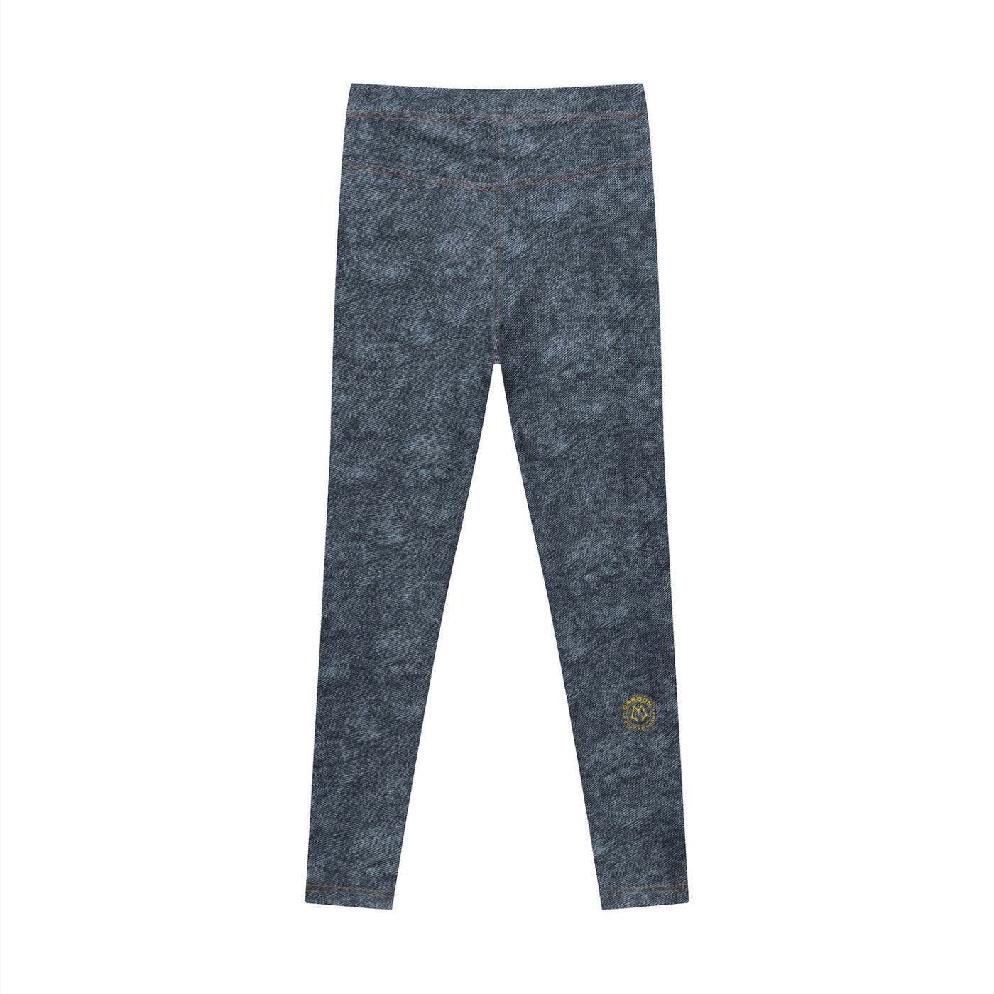 Women's Faux Denim Zip-Fly Leggings - Image 4
