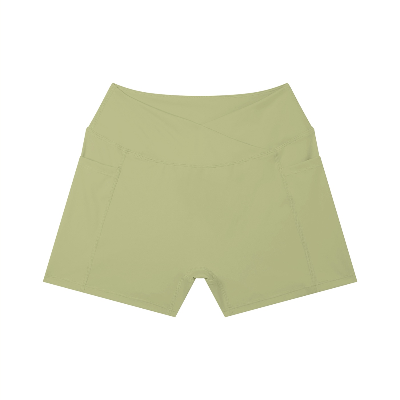 Women’s High Rise Pocket Yoga Shorts - Image 11