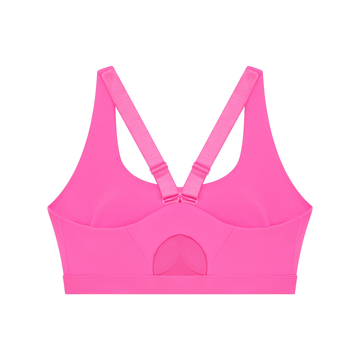 Women’s Lone Wolf Padded Adjustable Yoga Sports Bra - Image 2