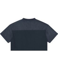 Women’s Cropped Paneled V-Neck Jersey - Image 6