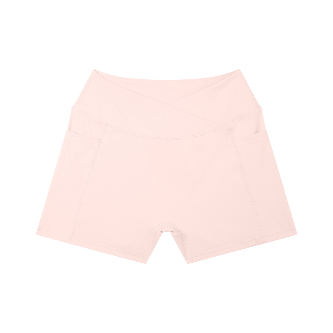 Women’s High Rise Pocket Yoga Shorts - Image 3