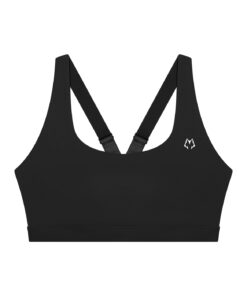 Women’s Lone Wolf Padded  Adjustable Yoga Sports Bra - Image 5