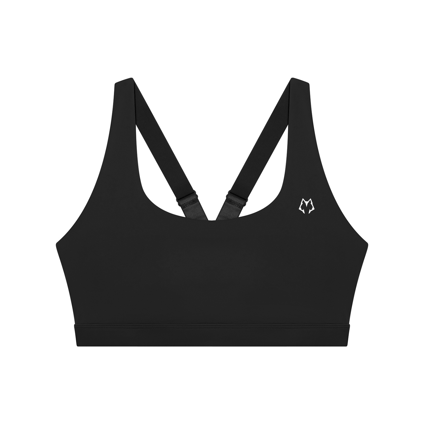 Women’s Lone Wolf Padded Adjustable Yoga Sports Bra - Image 5