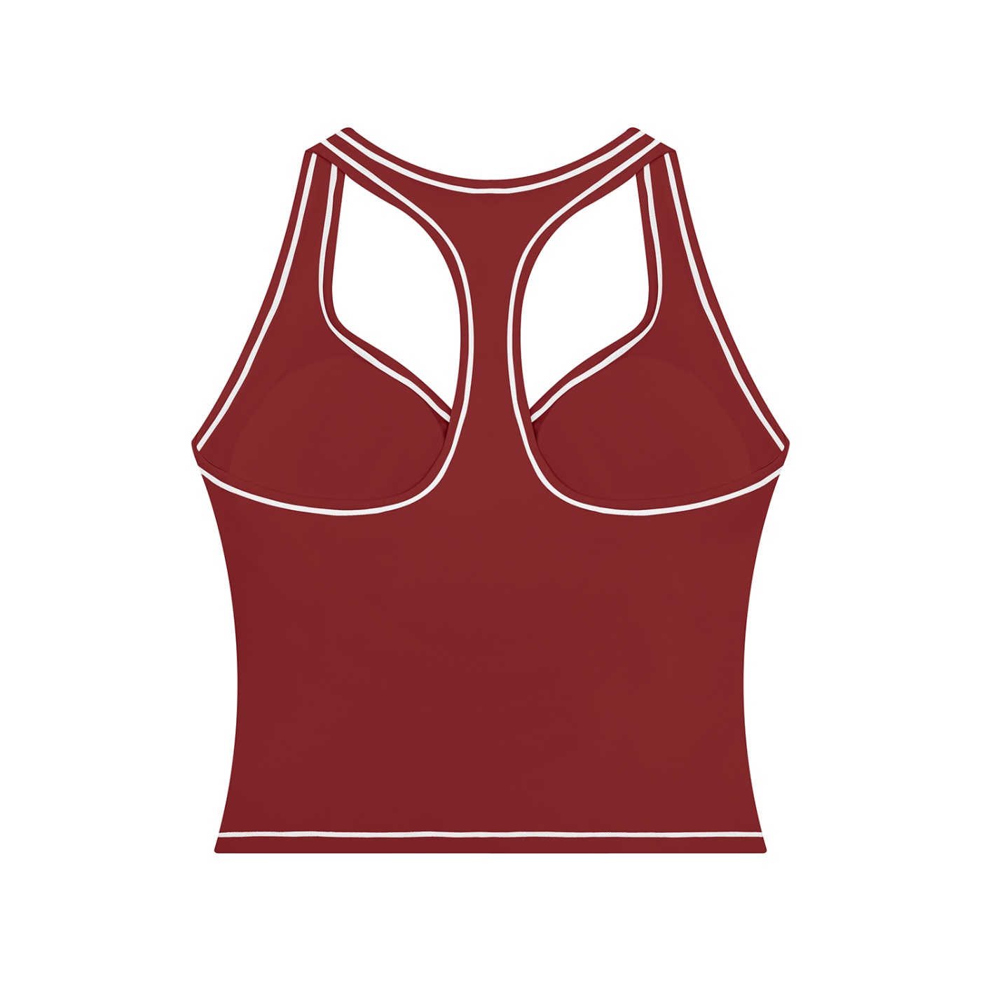 Women’s Lone Wolf Topstitching Yoga Sports Bra - Image 34