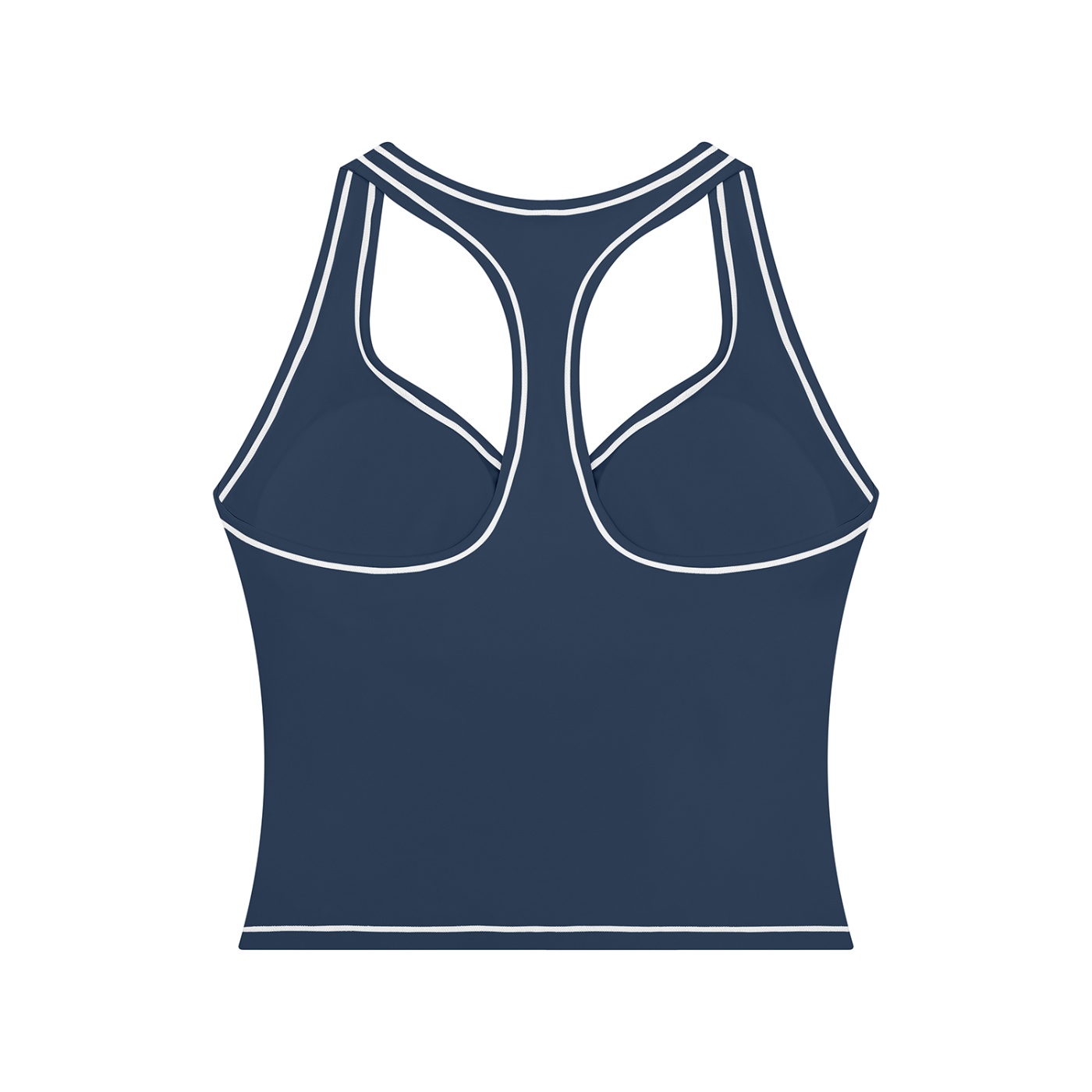 Women’s Lone Wolf Topstitching Yoga Sports Bra - Image 38